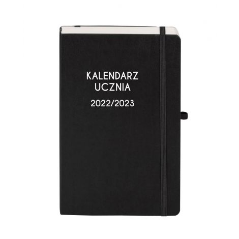 2024/2025 Kalendarz Ucznia Antra A5 Czarny, gładki